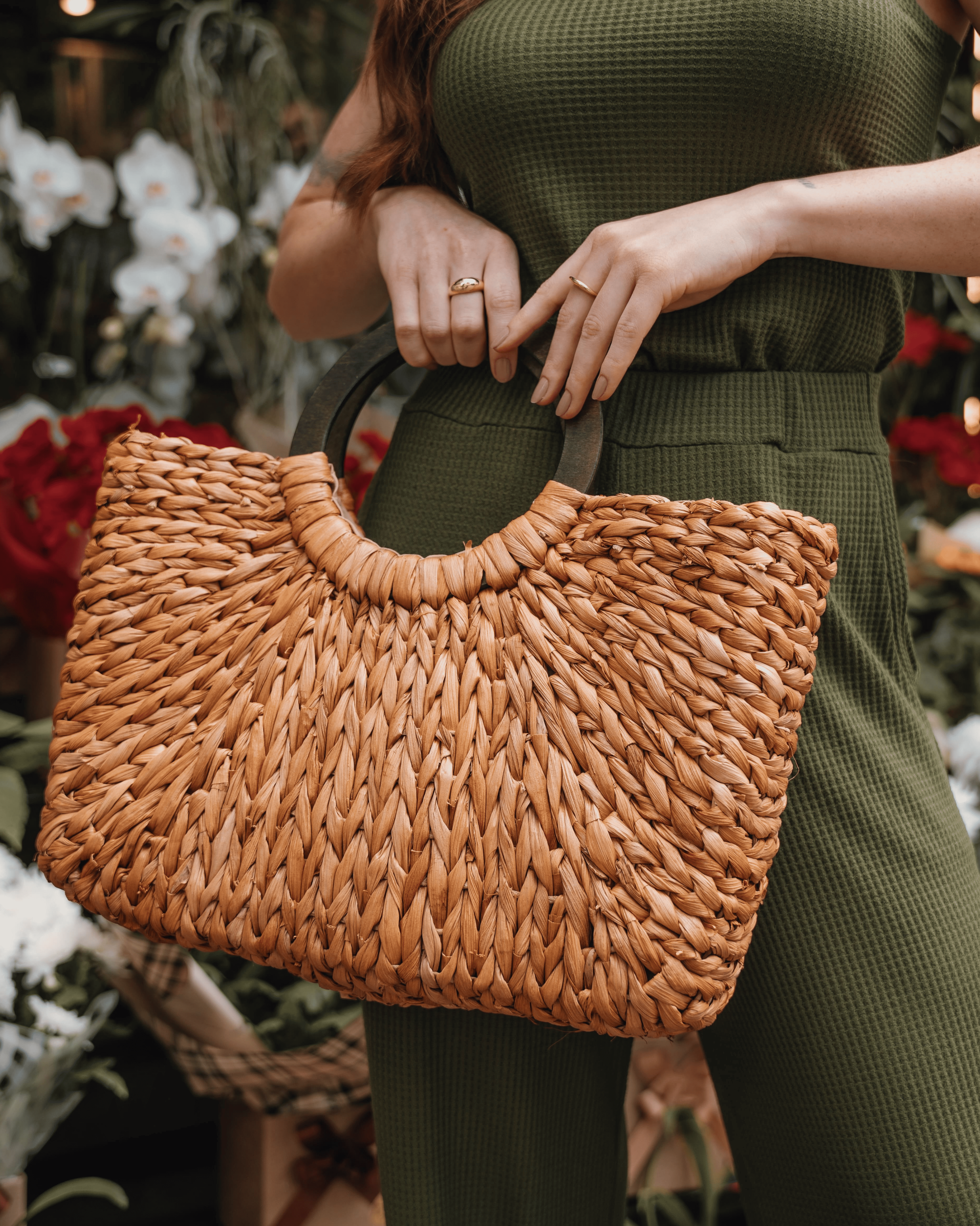 Sabrina Straw Bag