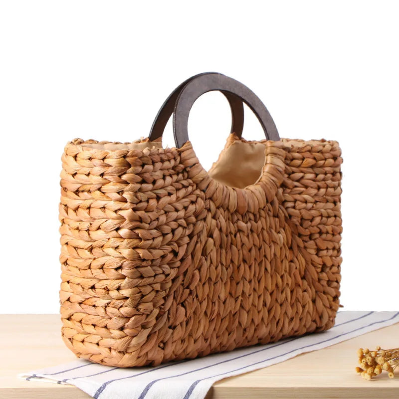 Sabrina Straw Bag