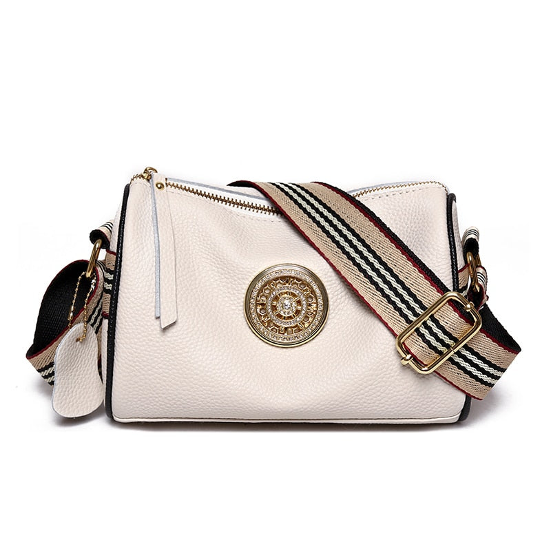 Orlane Small Leather Shoulder Bag