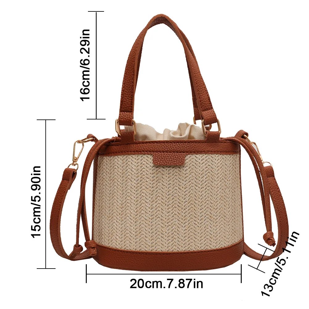 Rita Straw Bag